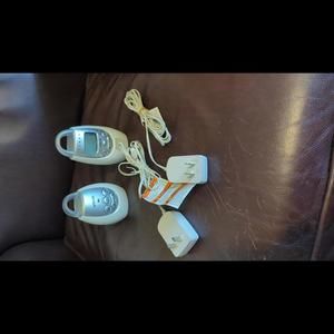 VTech DM221PU DM221BU Baby Monitor and Parent Unit